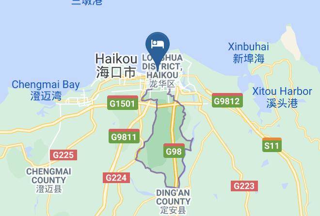 Haikou - Xiaocheng Story Business Hotel Maps
