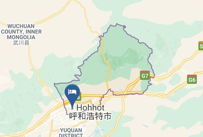 Hohhot - Xiaofuzi Business Hotel Maps