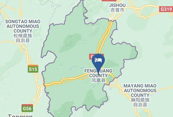 Xiangxi Aut Prefecture - Xiaohui International Hotel Maps