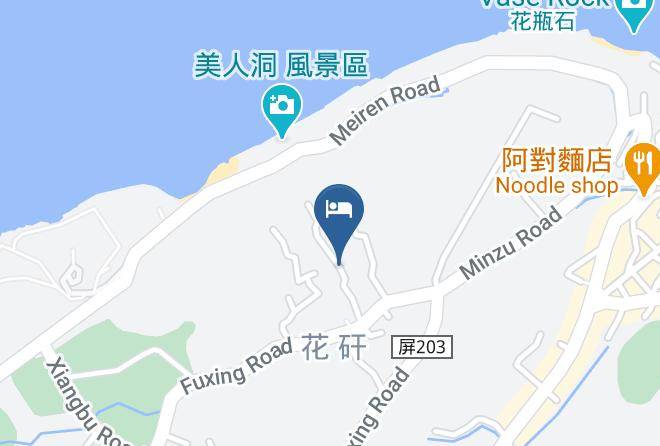 Pingtungnty - Xiaoliuqiu Duoxiaolu Nordic Homestay Maps