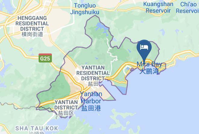 Shenzhen - Xiaomeisha Resort Maps
