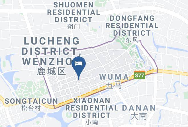 Wenzhou - Xiaomi Boutique Hotel Wenzhou Wuma Street Maps