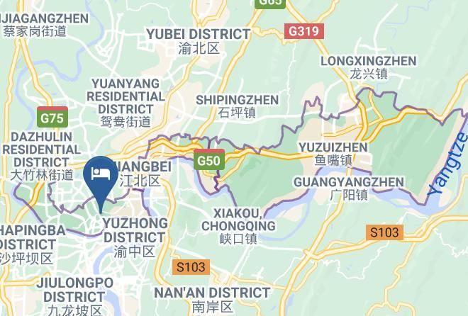 Jiangbei District - Xiaoxiaoshishanggongyujiudian Maps
