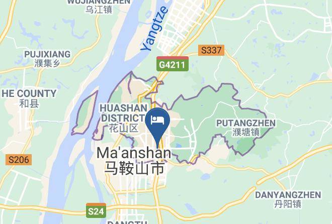 Maanshan - Xiaoya Hotel Maps