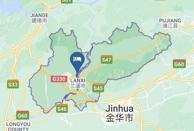 Jinhua - Xiaozhu On Lanxi Island Maps