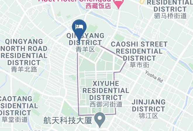 Chengdu - Xichang Hotel Maps