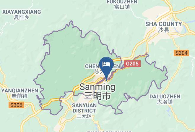 Sanming - Xicheng Xinduhui Hotel Maps