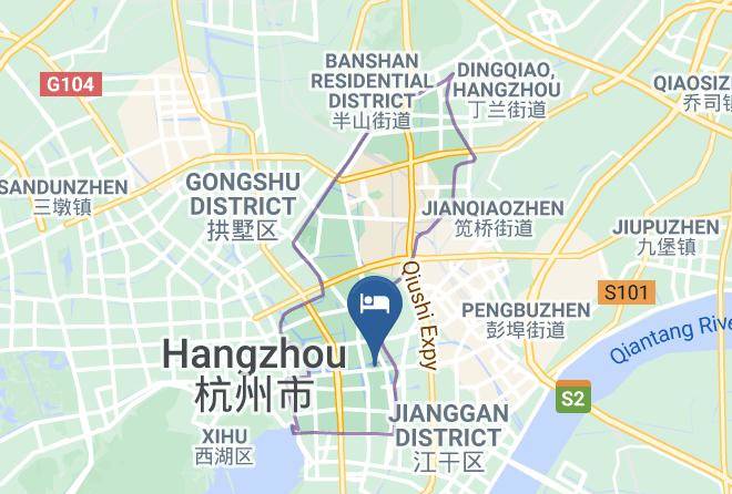 Hangzhou - Xidebao Hotel Maps