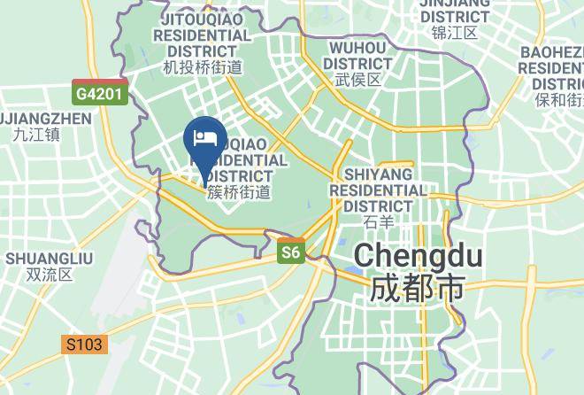 Chengdu - Xiedu Hangchen Hotel Maps