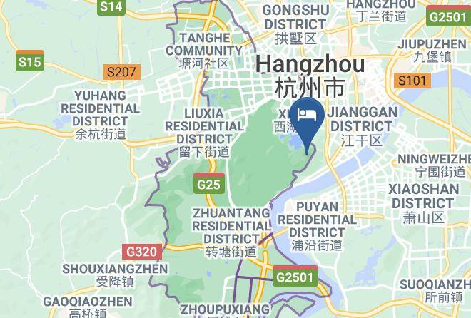 Hangzhou - Xiehou Time Hotel Maps