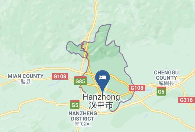 Hanzhong - Xifeng Hotel Maps
