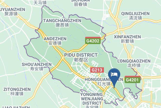 Chengdu - Xigang Business Hotel Maps