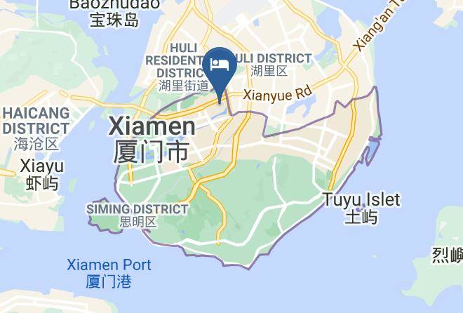 Xiamen - Xige Garden Hotel Maps