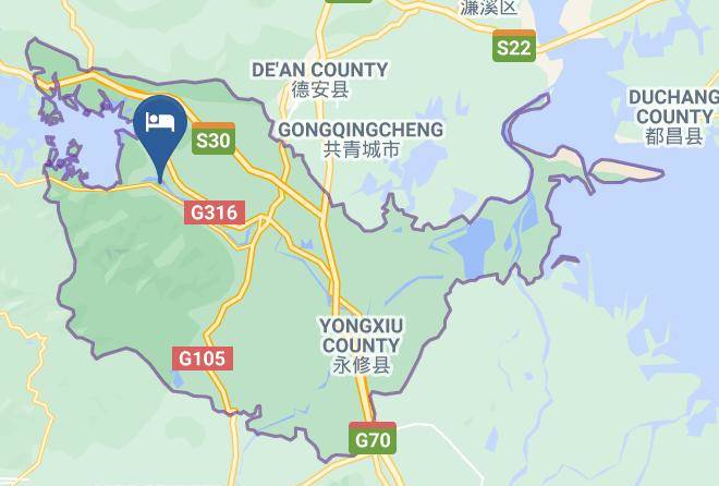 Xihai Ecological Hotel Map