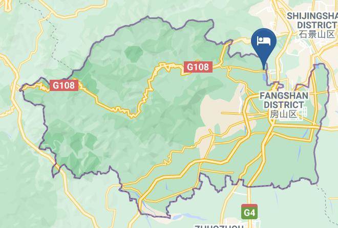 Fangshan District - Xihai Holiday Hotel Maps