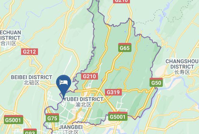 Yubei District - Xihao Hotel Maps