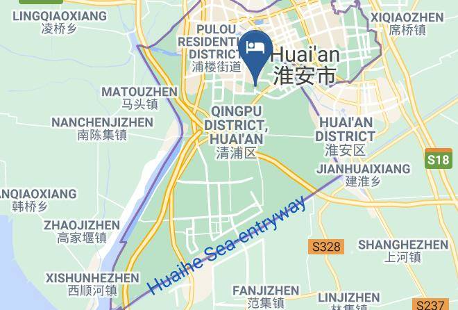 Huaian - Xihe Yaju Hotel Maps