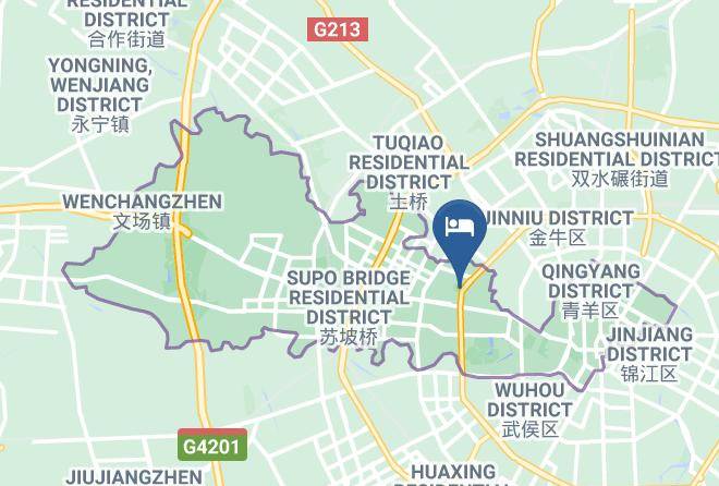 Chengdu - Xihengdu Business Hotel Maps