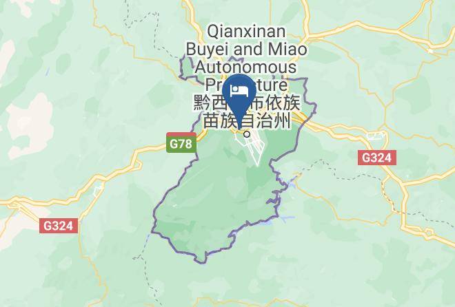 Qianxi Nan Aut Prefecture - Xihu Hotel Maps