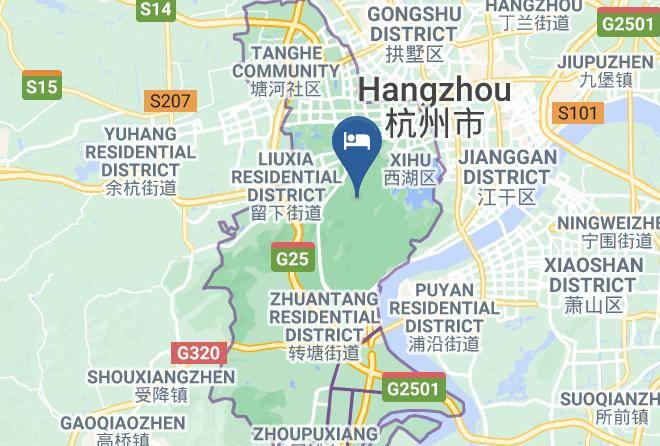 Hangzhou - Xihu Le Joy Hotel Maps