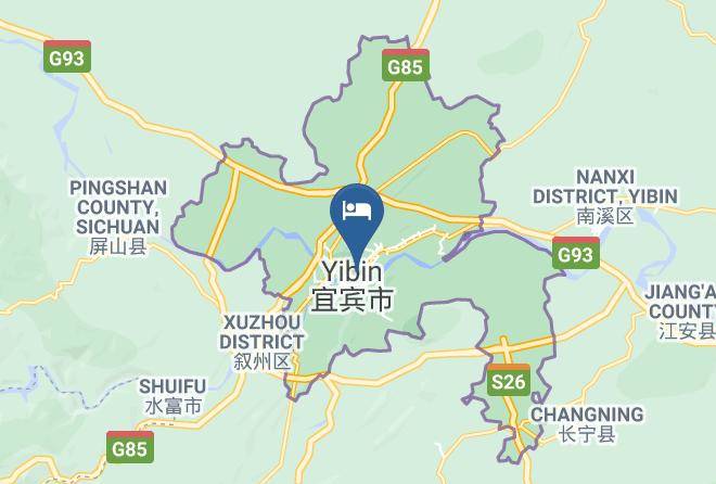 Yibin - Xihu Spring Commercial Hotel Maps