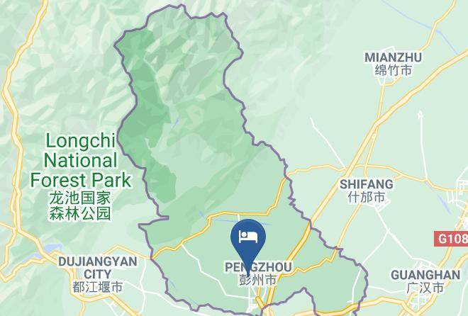 Chengdu - Xijiangyue Hotel Pengzhou Maps