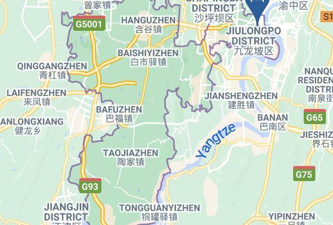 Jiulongpo District - Xijiao Business Hotel Maps