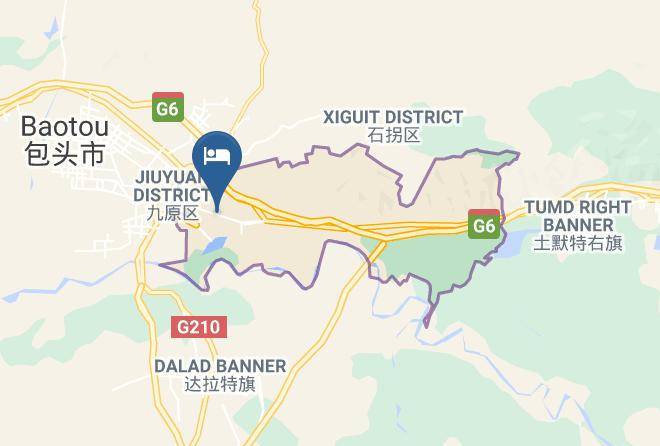 Baotou - Xila Mulun Hotel Maps
