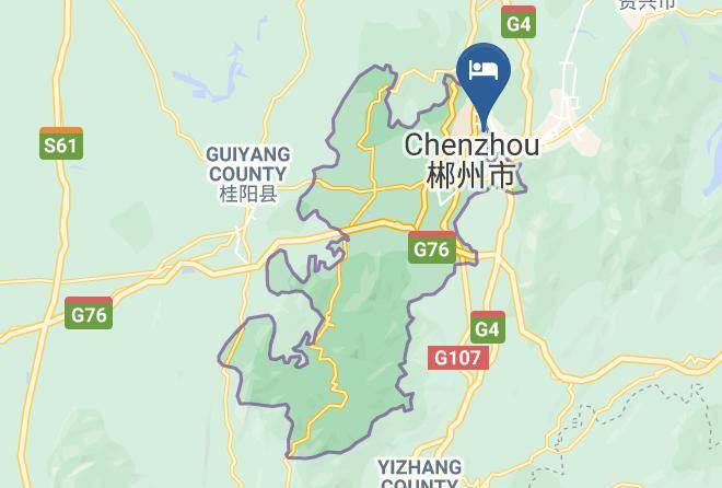 Chenzhou - Xilaidu Hotel Maps
