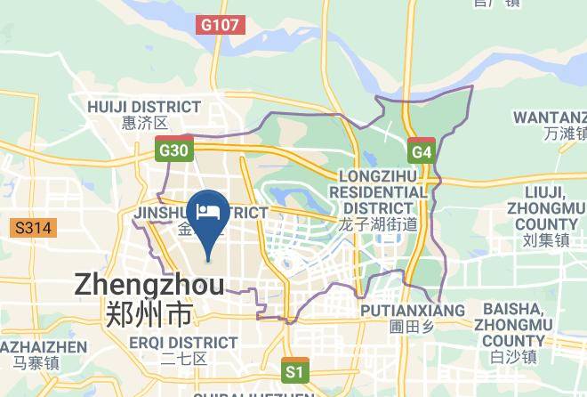 Zhengzhou - Xile Yijia Fashion Boutique Hotel Zhengzhou Maps