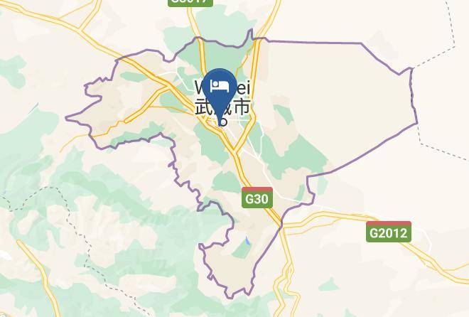 Wuwei - Xiliang Hotel Maps