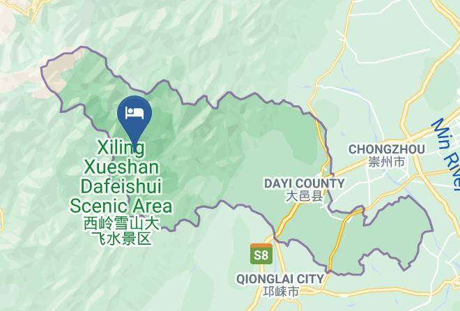 Chengdu - Xiling Shanzhuang Hotel Maps