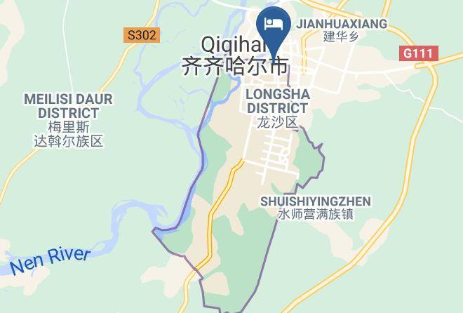 Qiqihar - Xilong Hotel Maps