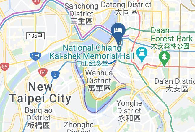 Wanhua District Ximending - Ximen Skyline Hotel Maps