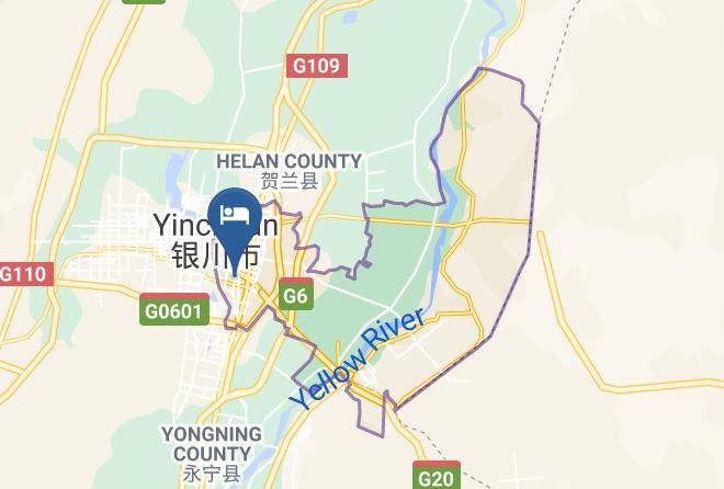 Yinchuan - Xin'an Shangpin Business Hotel Maps