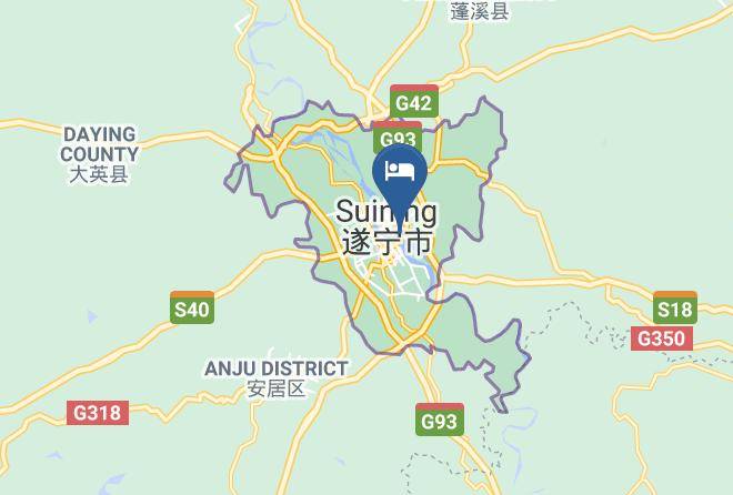 Suining - Xin Binhai Business Hotel Suining Maps