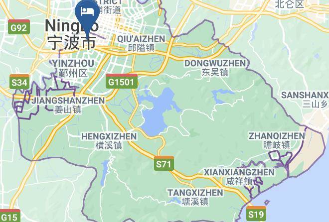 Ningbo - Xin E Jia Hotel Maps