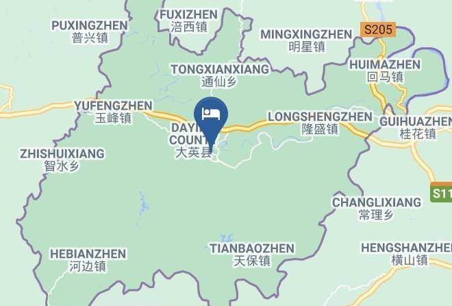Suining - Xin Hua Hotel Maps