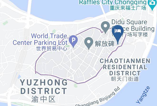Yuzhong District - Xin Huang Hotel Maps