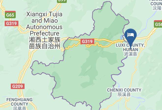 Xiangxi Aut Prefecture - Xin Nu Hotel Maps
