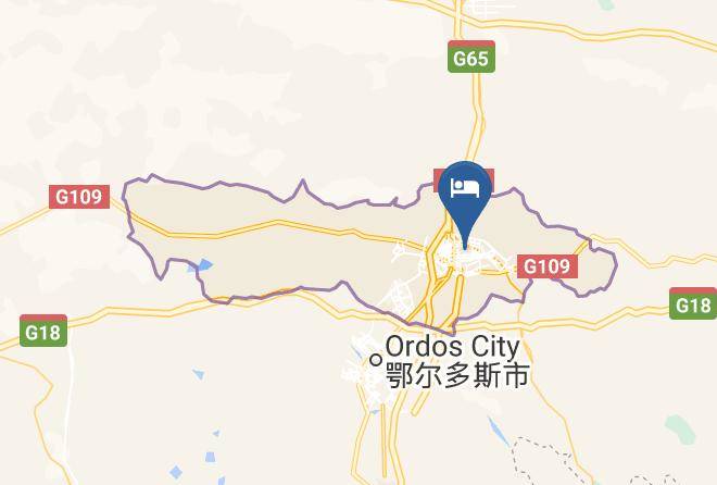 Ordos - Xin Shi Ji Commerce Hotel Maps