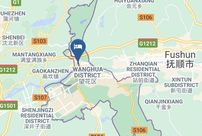 Fushun - Xin Yunda Hotel Fushun Maps