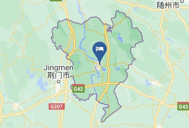 Jingmen - Xin Zhong Jing Walking Street Hotel Maps