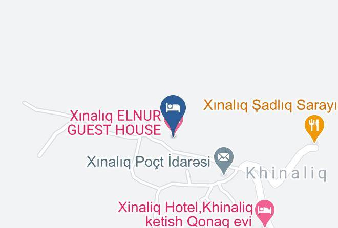 Quba - Xinaliq Qonaq Evi Maps