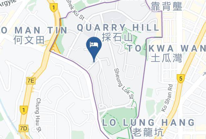 Kowloon - Xinbao Hotel Maps