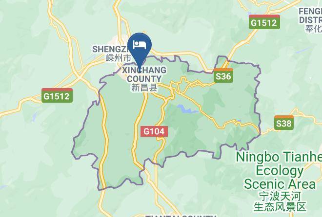 Shaoxing - Xinchang Baiyun Hotel Shaoxing Maps