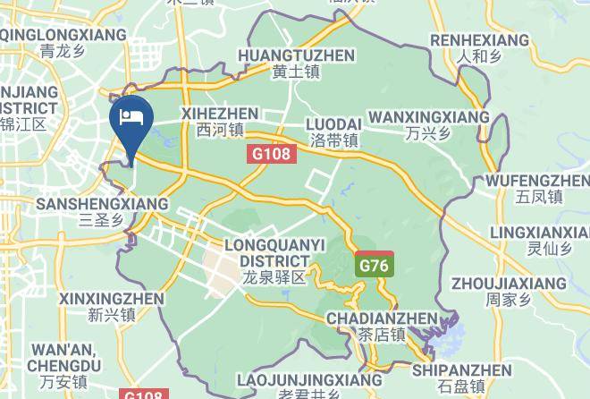 Chengdu - Xinchen Hotel Maps