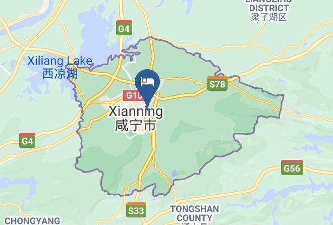 Xianning - Xinchen Hotel Maps