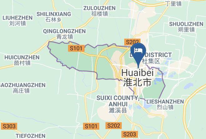 Huaibei - Xincheng Express Hotel Maps