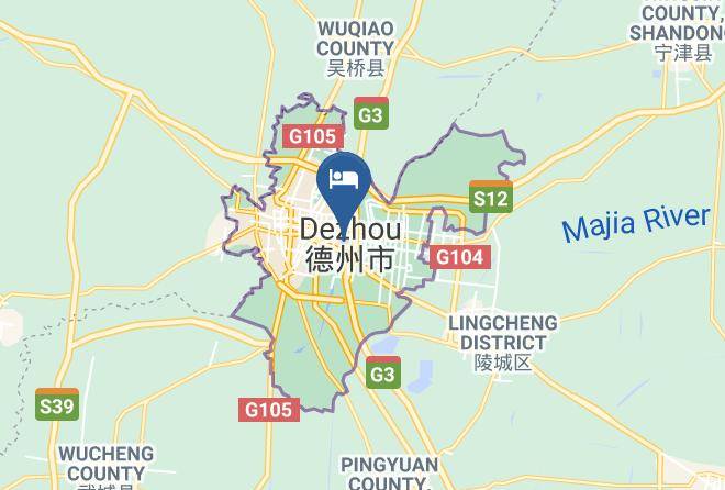 Dezhou - Xincheng Hotel Maps